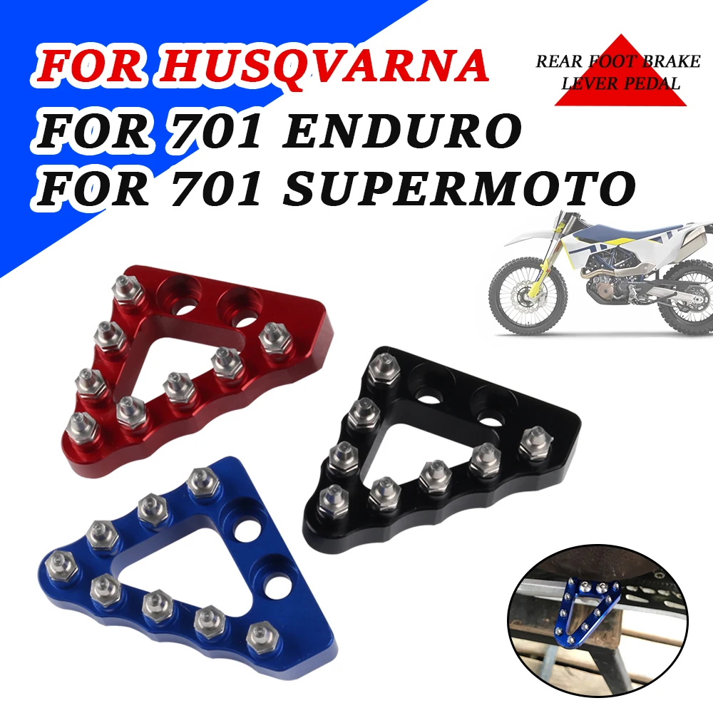 Motorcycle Accessories Rear Brake Pedal Lever Step Plate Tip Cap For Husqvarna 701 Supermoto 701 SM 701 Enduro 2016 2017 2018
Motorcycle Accessories Rear Brake Pedal Lever Step Plate Tip Cap For Husqvarna 701 Supermoto 701 SM 701 Enduro 2016 2017 2018