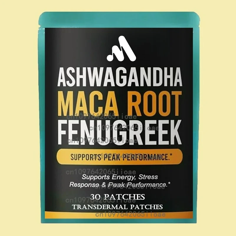 30 Patches Ashwagandha Maca Root Transdermal Patches for Men & Women
30 Patches Ashwagandha Maca Root Transdermal Patches for Men & Women