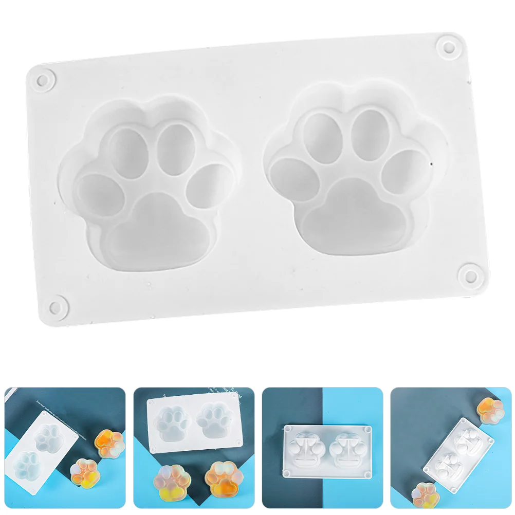 Easy Release and Reusable DIY Pendant Mold Cat Paw Shape Silicone Mold Keychain Charms Making Mold 2-cave Claw Casting Mold
Easy Release and Reusable DIY Pendant Mold Cat Paw Shape Silicone Mold Keychain Charms Making Mold 2-cave Claw Casting Mold