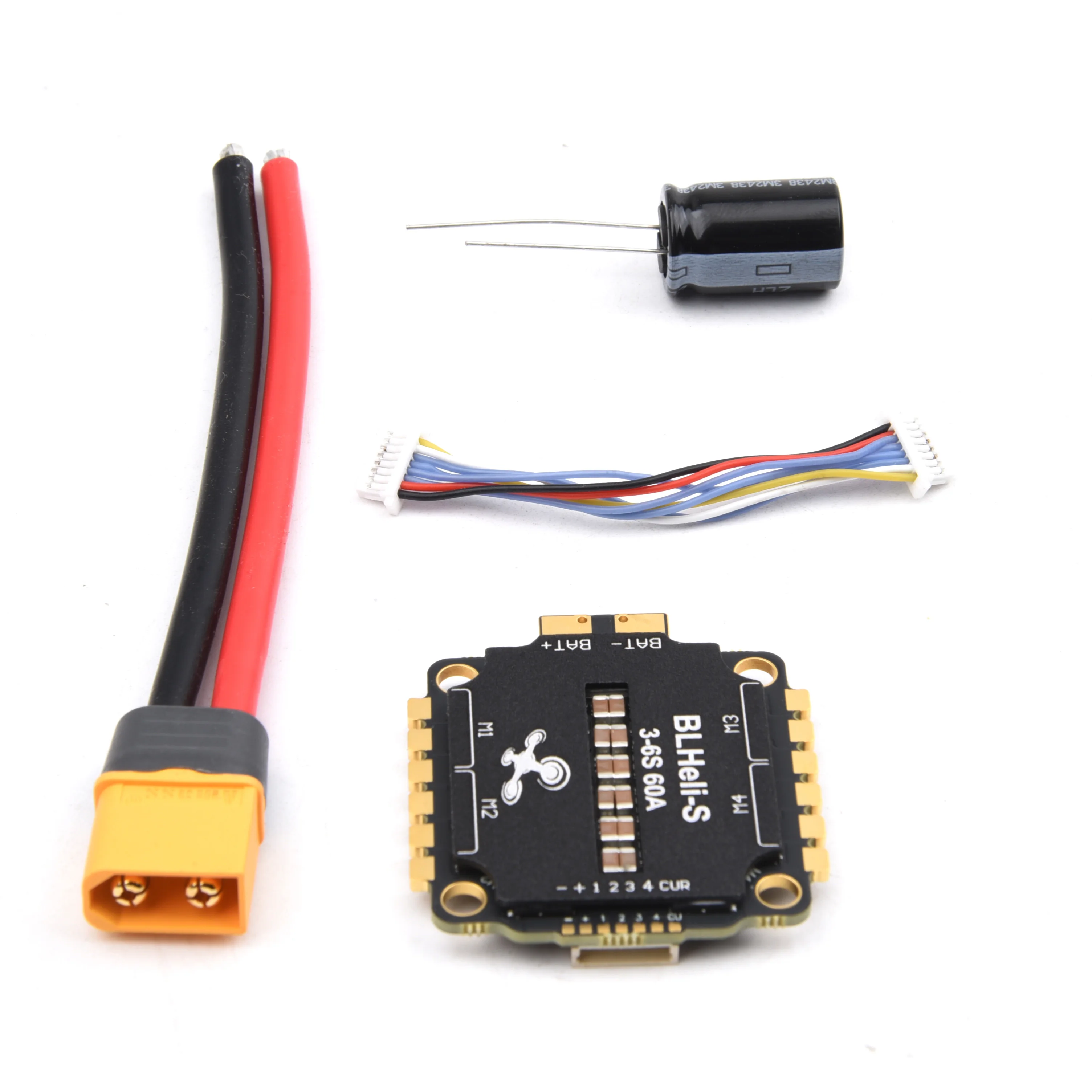 Readytosky 60A BLHELI_S 4IN1 3-6S Бесщеточный ESC 30,5*30,5 мм для F405/F7/F722/F4 Управление полетом RC FPV Racing Drone
Readytosky 60A BLHELI_S 4IN1 3-6S Бесщеточный ESC 30,5*30,5 мм для F405/F7/F722/F4 Управление полетом RC FPV Racing Drone