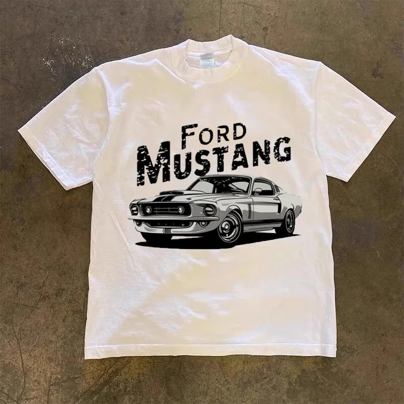 American Fashion Loose Street Car Retro Creative Printed T-shirt Men Men Women Short Sleeve Y2k Top Large T-shirt
American Fashion Loose Street Car Retro Creative Printed T-shirt Men Men Women Short Sleeve Y2k Top Large T-shirt