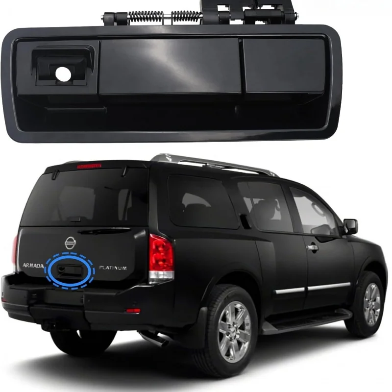 Rear Liftgate Outside Door Handle For 2004-15 Nissan Armada Trunk Lift Tail Gate Replace 90606-ZZ90E
Rear Liftgate Outside Door Handle For 2004-15 Nissan Armada Trunk Lift Tail Gate Replace 90606-ZZ90E