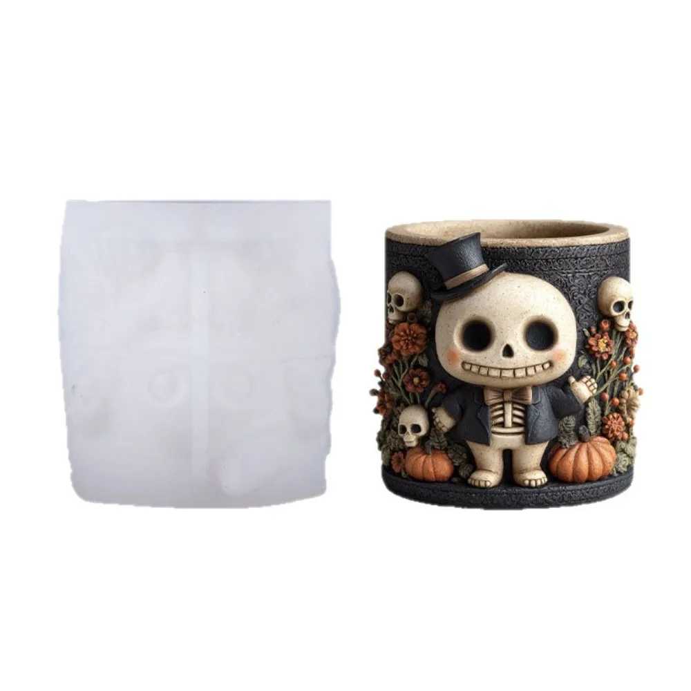 Skeleton Imp Candle Cup Silicone Mold DIY Handmade Concrete Plaster Candle Jar Flowerpot Epoxy Resin Molds Home Décor
Skeleton Imp Candle Cup Silicone Mold DIY Handmade Concrete Plaster Candle Jar Flowerpot Epoxy Resin Molds Home Décor