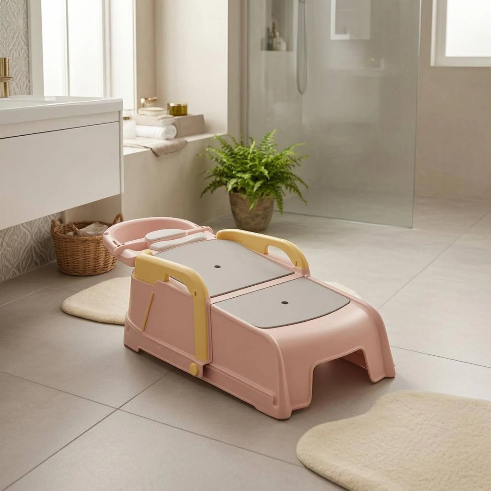 Foldable Shampoo Chair Rounded Edges Reclining Shampoo Chair Home Furniture Ergonomic Design Sturdy Construction
Foldable Shampoo Chair Rounded Edges Reclining Shampoo Chair Home Furniture Ergonomic Design Sturdy Construction