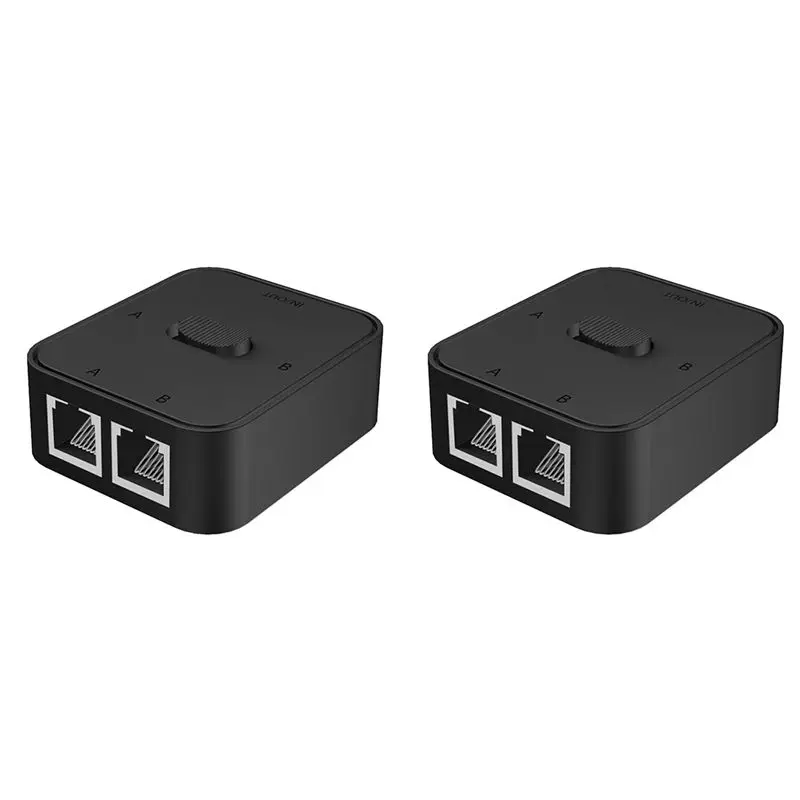 Эффективный 2-портовый гигабитный сетевой коммутатор RJ45, разветвитель сети, удлинитель кабеля, 2-канальный внешний сетевой коммутатор-сплиттер
Эффективный 2-портовый гигабитный сетевой коммутатор RJ45, разветвитель сети, удлинитель кабеля, 2-канальный внешний сетевой коммутатор-сплиттер