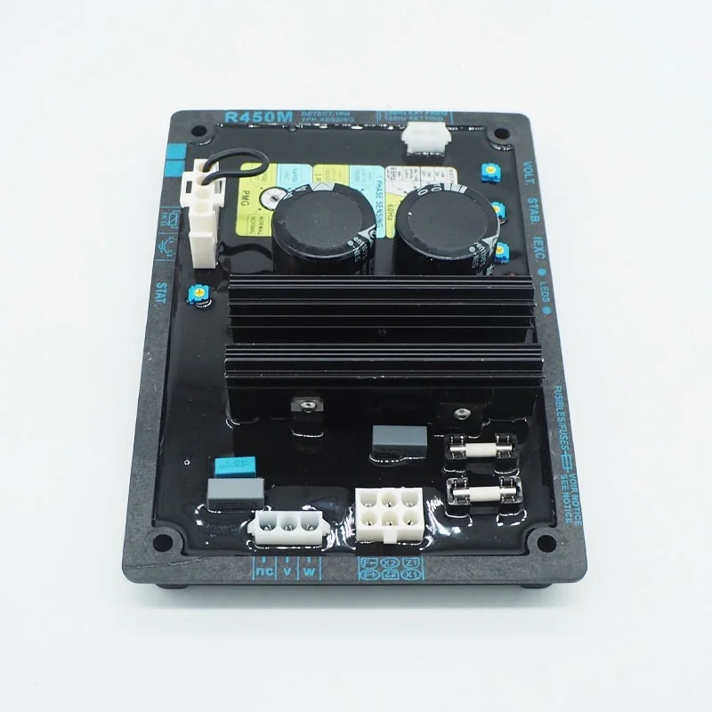 R450M Бесщеточный генератор Самовозбуждаемый регулятор напряжения Плата регулятора AVR R450M R450T
R450M Бесщеточный генератор Самовозбуждаемый регулятор напряжения Плата регулятора AVR R450M R450T