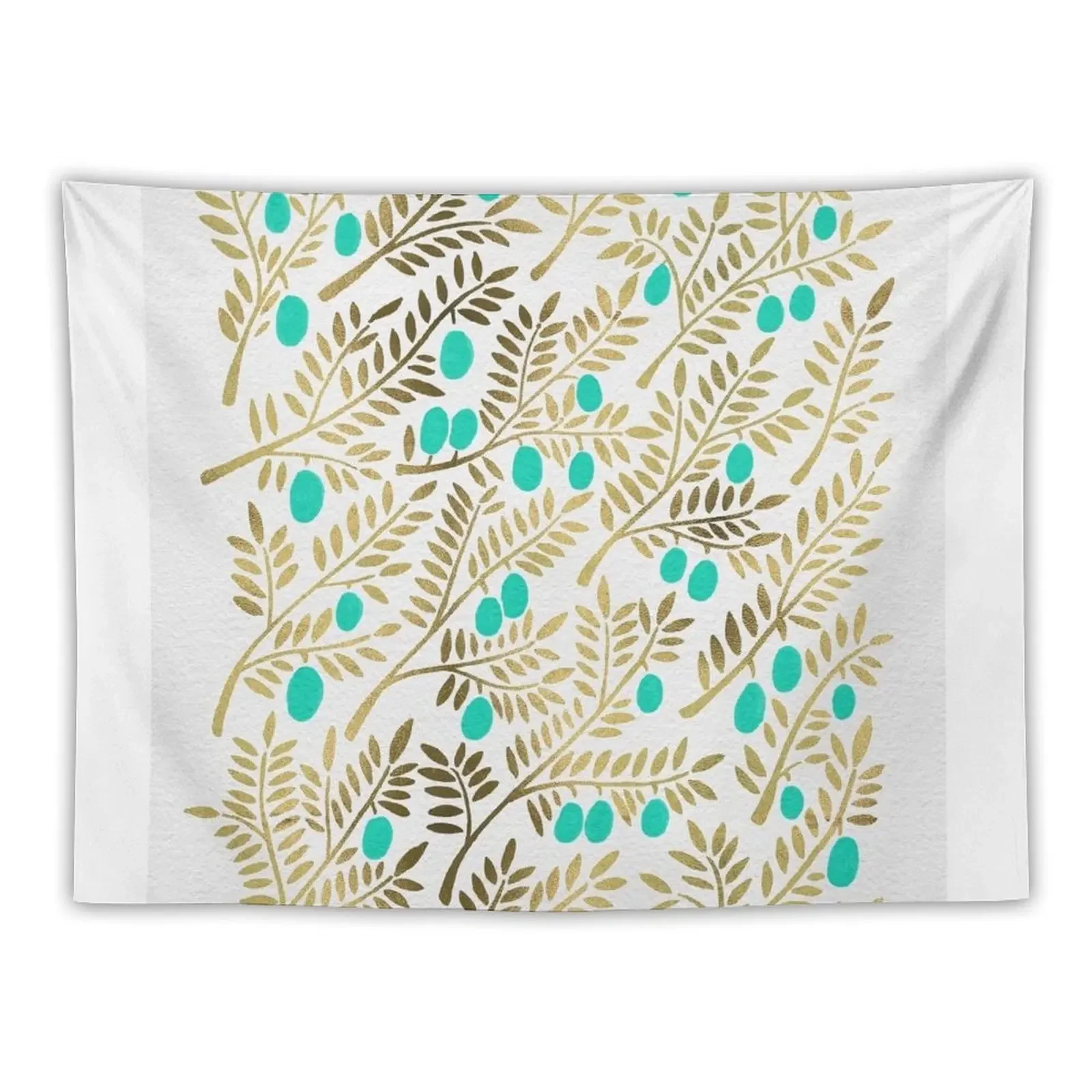 Gold & Turquoise Olive Branches Tapestry Japanese Room Decor Room Decor Cute Carpet On The Wall Tapestry
Gold & Turquoise Olive Branches Tapestry Japanese Room Decor Room Decor Cute Carpet On The Wall Tapestry
