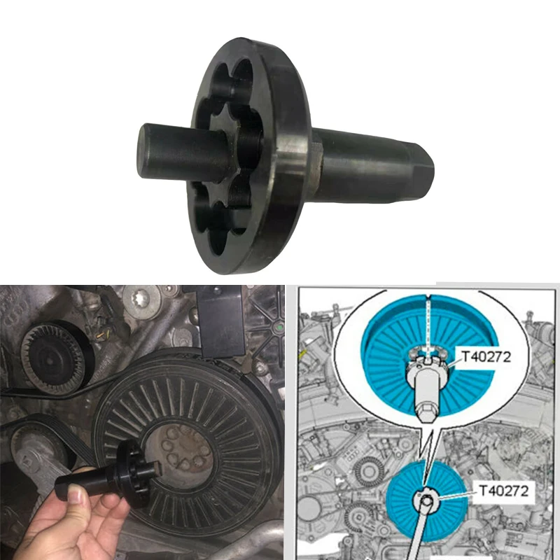 Crankshaft Turning Tool for VW Bentley Audi V6 V8 Petrol Engine Equivalent T40272 - Fits Various Models
Crankshaft Turning Tool for VW Bentley Audi V6 V8 Petrol Engine Equivalent T40272 - Fits Various Models