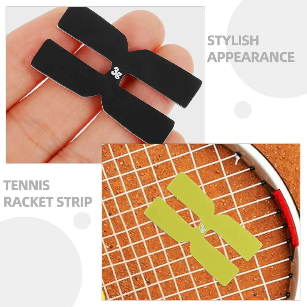 6Pcs Racket Weighted Tool H Shaped Design Durable Stable Stylish Appearance Elevate Game Performance Tennis Racket Supplies
6Pcs Racket Weighted Tool H Shaped Design Durable Stable Stylish Appearance Elevate Game Performance Tennis Racket Supplies