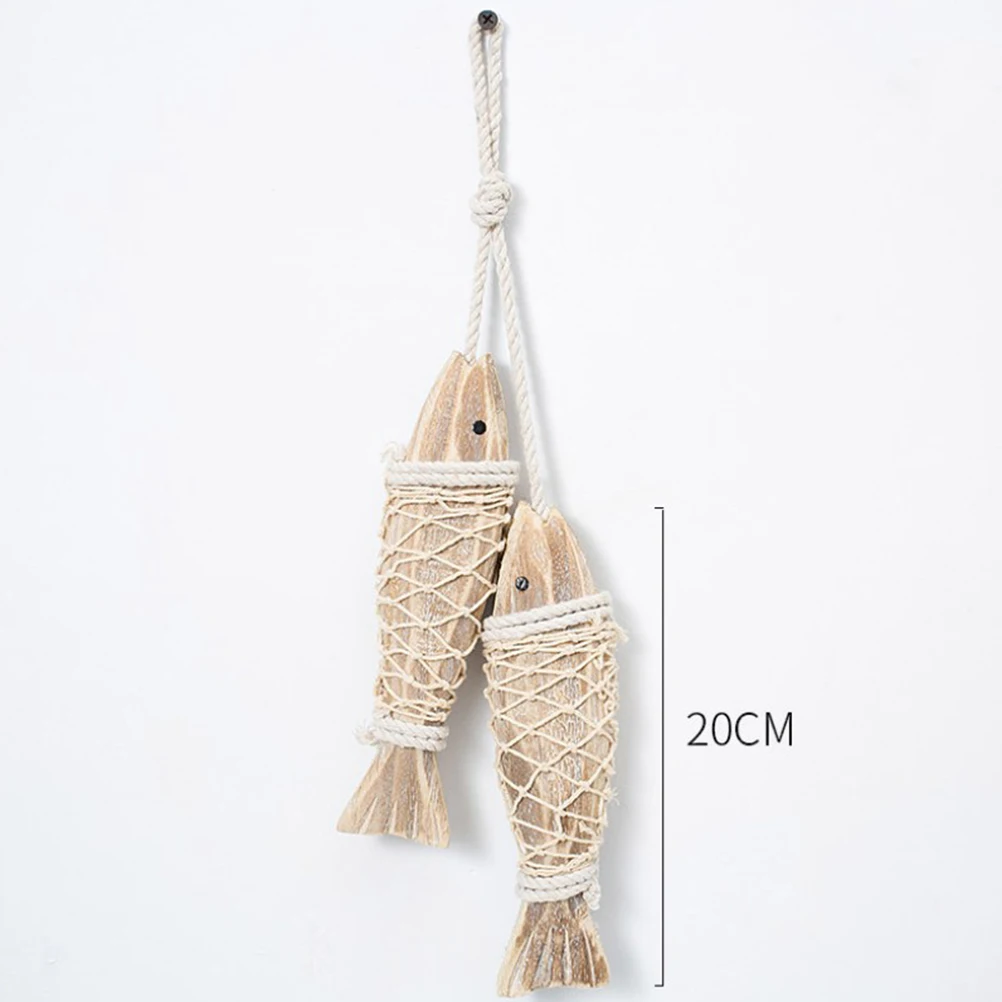 Wooden Carved Fish Skewers The Gift Hanging Ornaments Mediterranean Wall Decoration
Wooden Carved Fish Skewers The Gift Hanging Ornaments Mediterranean Wall Decoration