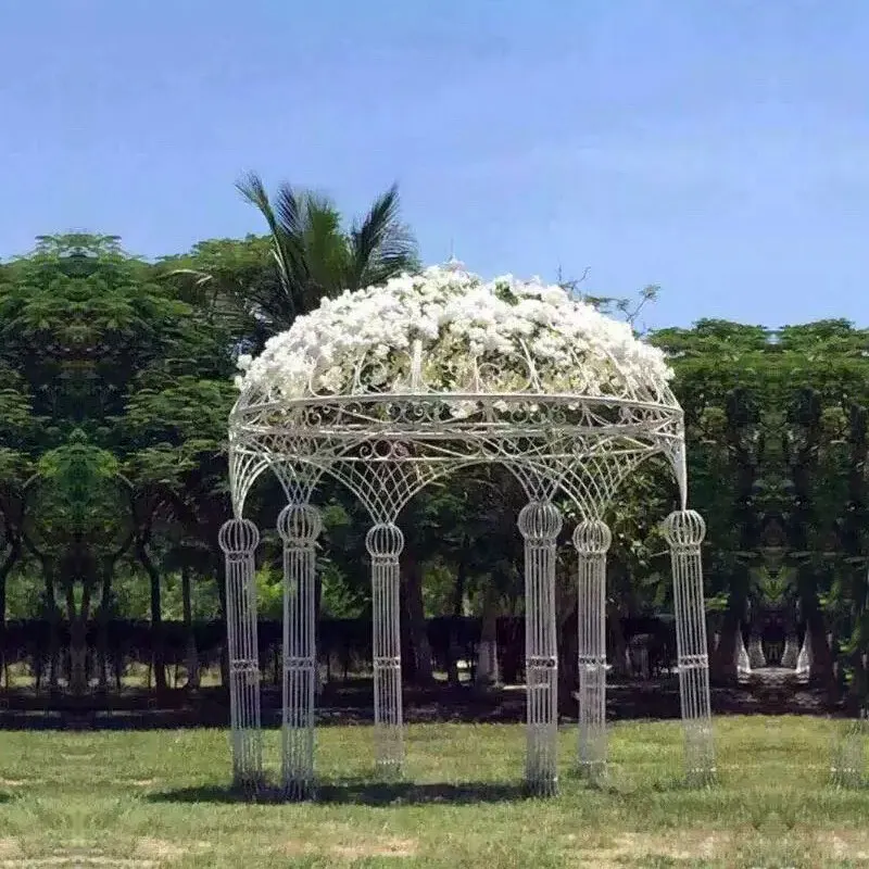 B7- new arrival outdoor pavilion courtyard iron six-column yurt roman hexagonal pavilion garden outdoor garden decoration
B7- new arrival outdoor pavilion courtyard iron six-column yurt roman hexagonal pavilion garden outdoor garden decoration