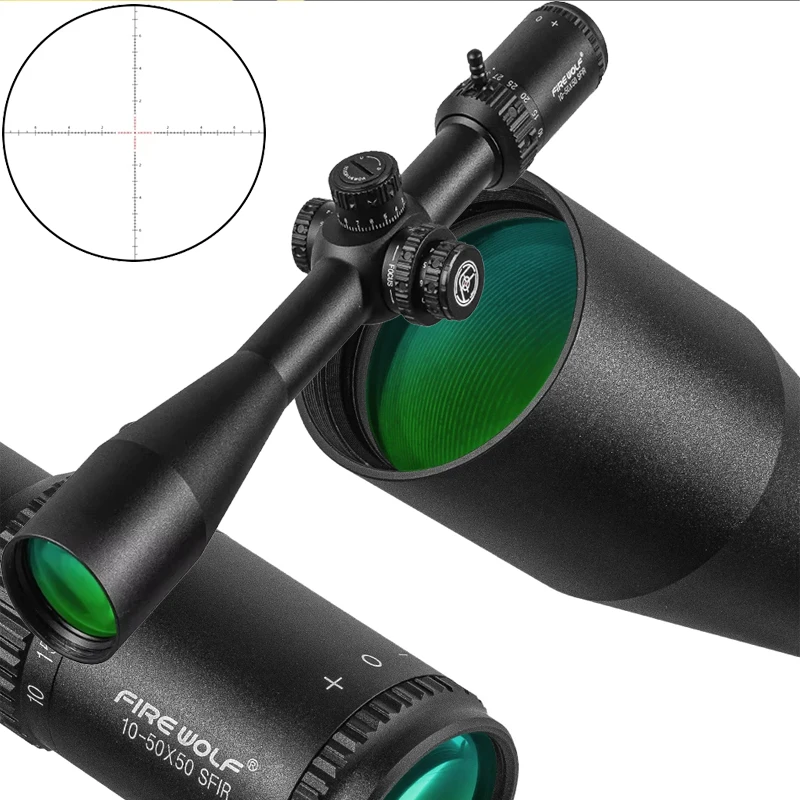 Охотничий прицел FIRE WOLF 10-50X50 SFIR, охотничий прицел, стекло, красная подсветка, сетка, боковая паралаксная турель, сброс замка
Охотничий прицел FIRE WOLF 10-50X50 SFIR, охотничий прицел, стекло, красная подсветка, сетка, боковая паралаксная турель, сброс замка