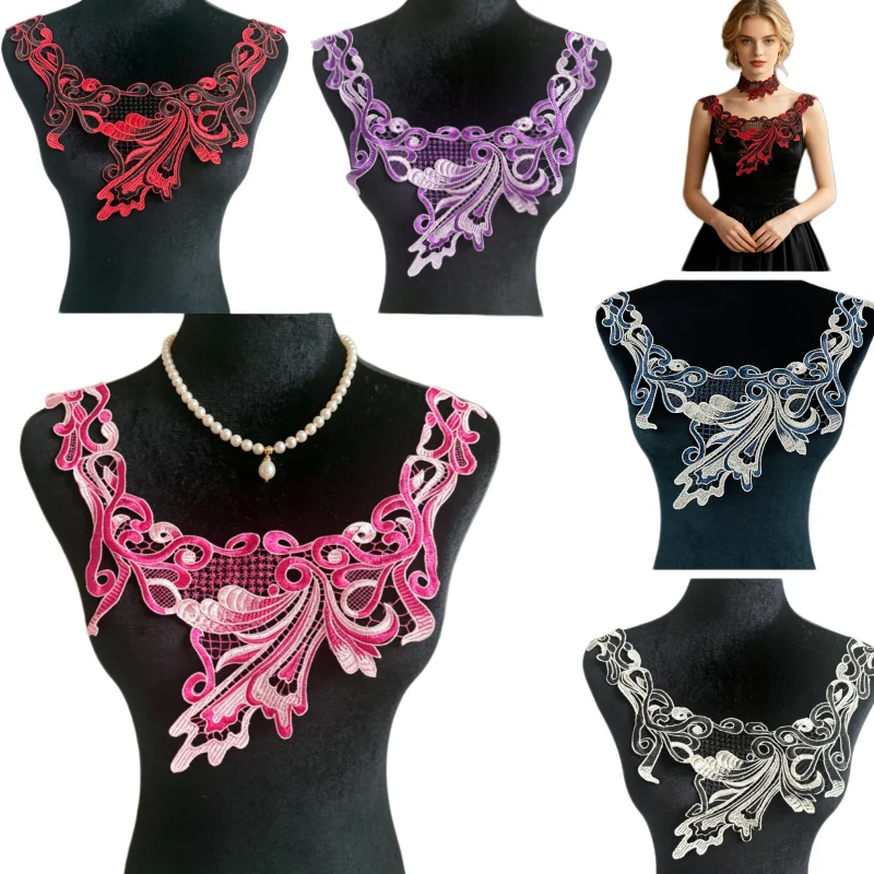 2 sets of heavy-process hollowed-out colored embroidery DIY accessory - 5 colors are available for selection
2 sets of heavy-process hollowed-out colored embroidery DIY accessory - 5 colors are available for selection