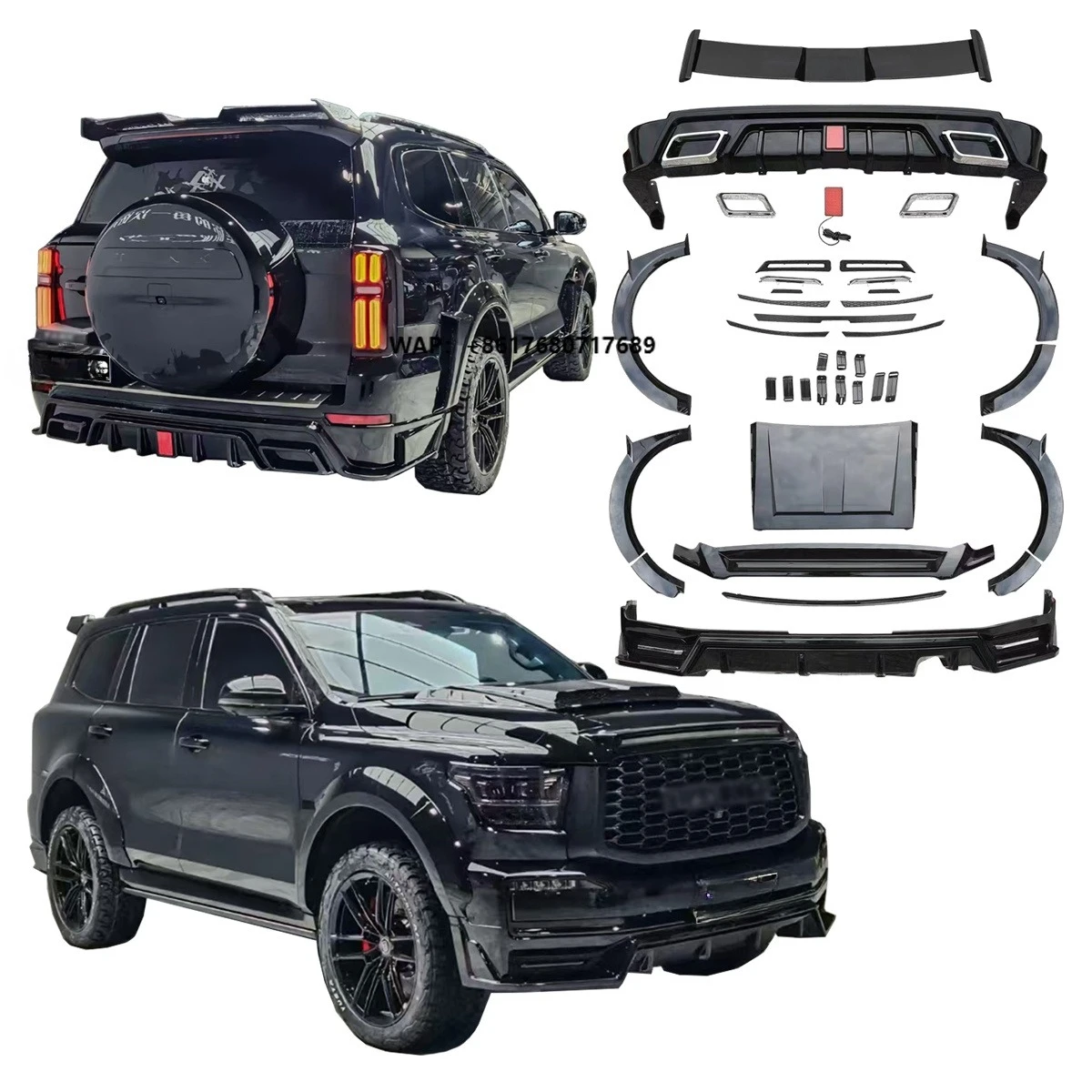 High Quality New Facelift Bumpers Bodykit for Tank 500 Aerodynamic Kit Include Front Lip Rear Diffuser Wheel Arch
High Quality New Facelift Bumpers Bodykit for Tank 500 Aerodynamic Kit Include Front Lip Rear Diffuser Wheel Arch