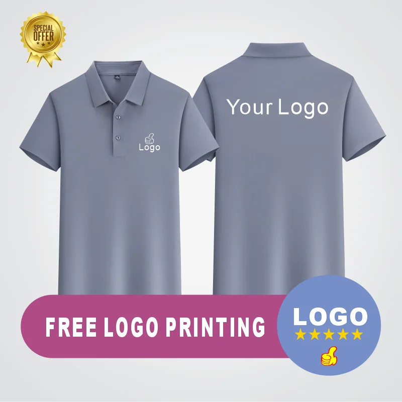 High end POLO shirt customization company workwear team cultural advertising shirt pattern printing
High end POLO shirt customization company workwear team cultural advertising shirt pattern printing