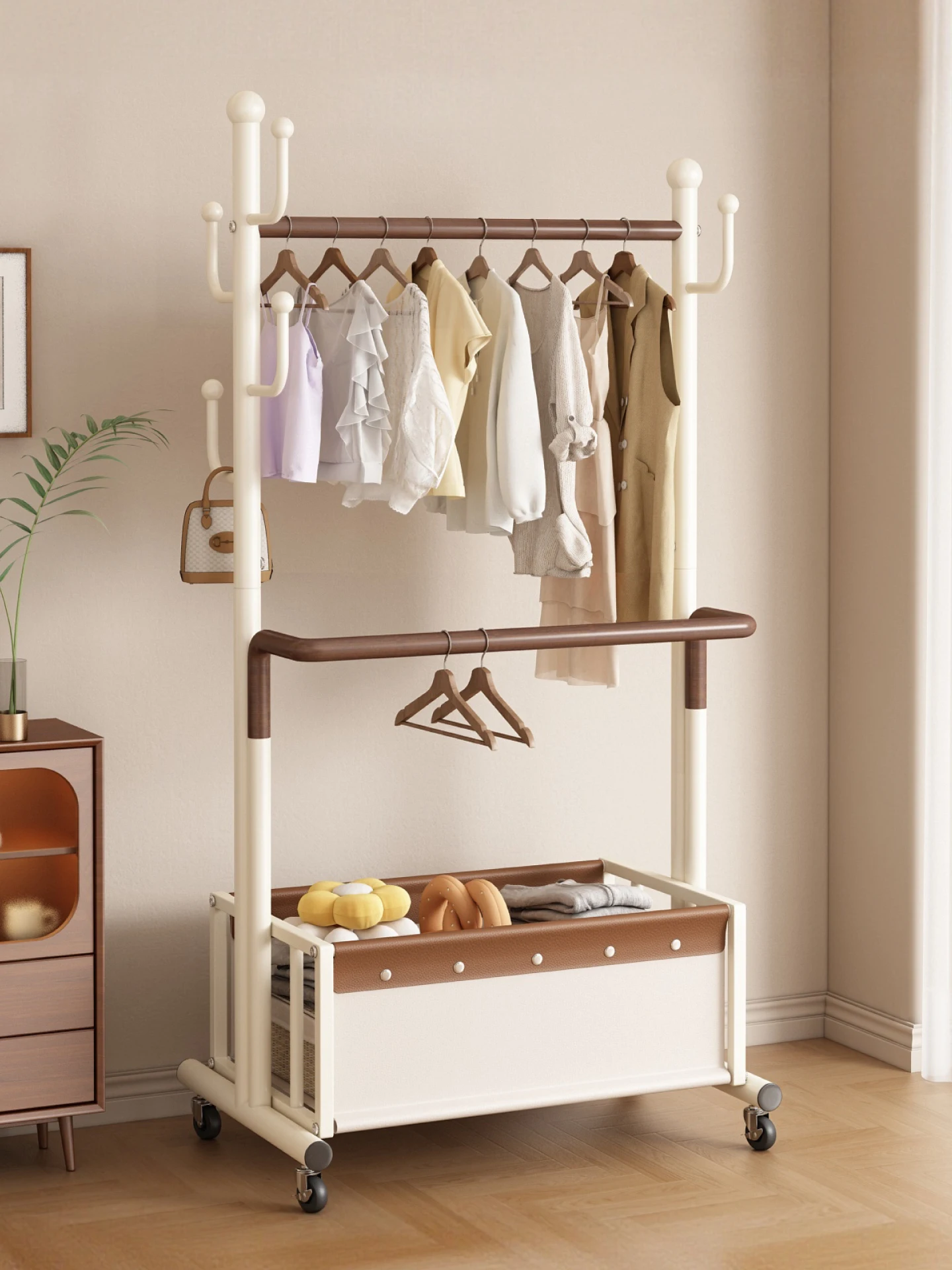 Bedroom Indoor Stand up Clothes Hanger Mobile Multi-Function Drying Clothes Hanger Indoor Secondary Clean Clothes Hanger Hat ...
Bedroom Indoor Stand up Clothes Hanger Mobile Multi-Function Drying Clothes Hanger Indoor Secondary Clean Clothes Hanger Hat ...