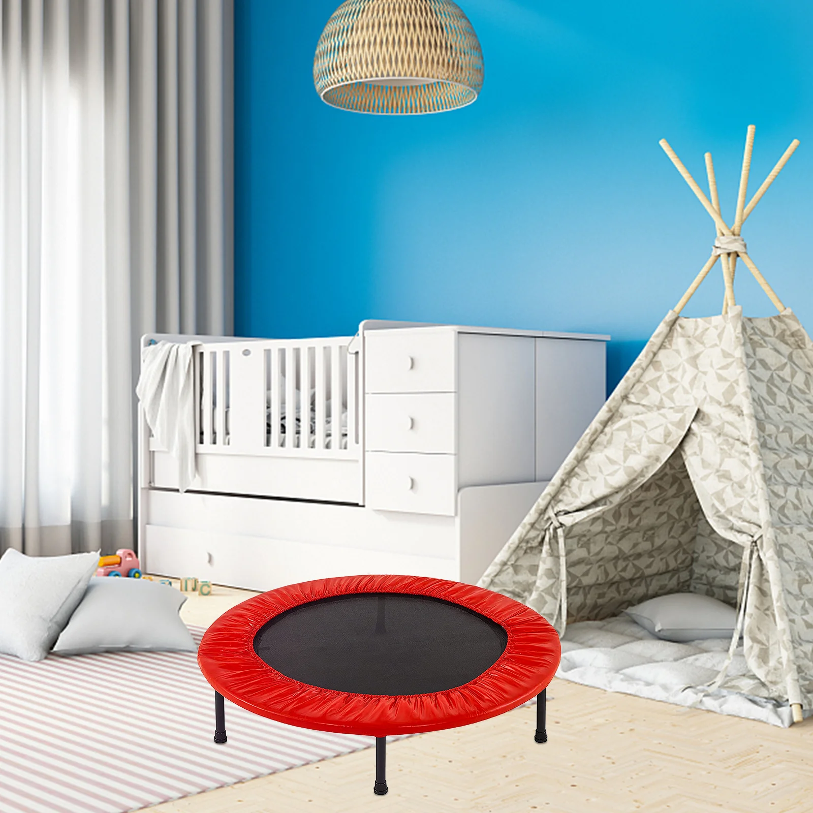 1Pcs Trampoline Protector Cover 40 Inch Round Red Safety Replacement Cushion for Spring Protection Trampoline Accessories
1Pcs Trampoline Protector Cover 40 Inch Round Red Safety Replacement Cushion for Spring Protection Trampoline Accessories