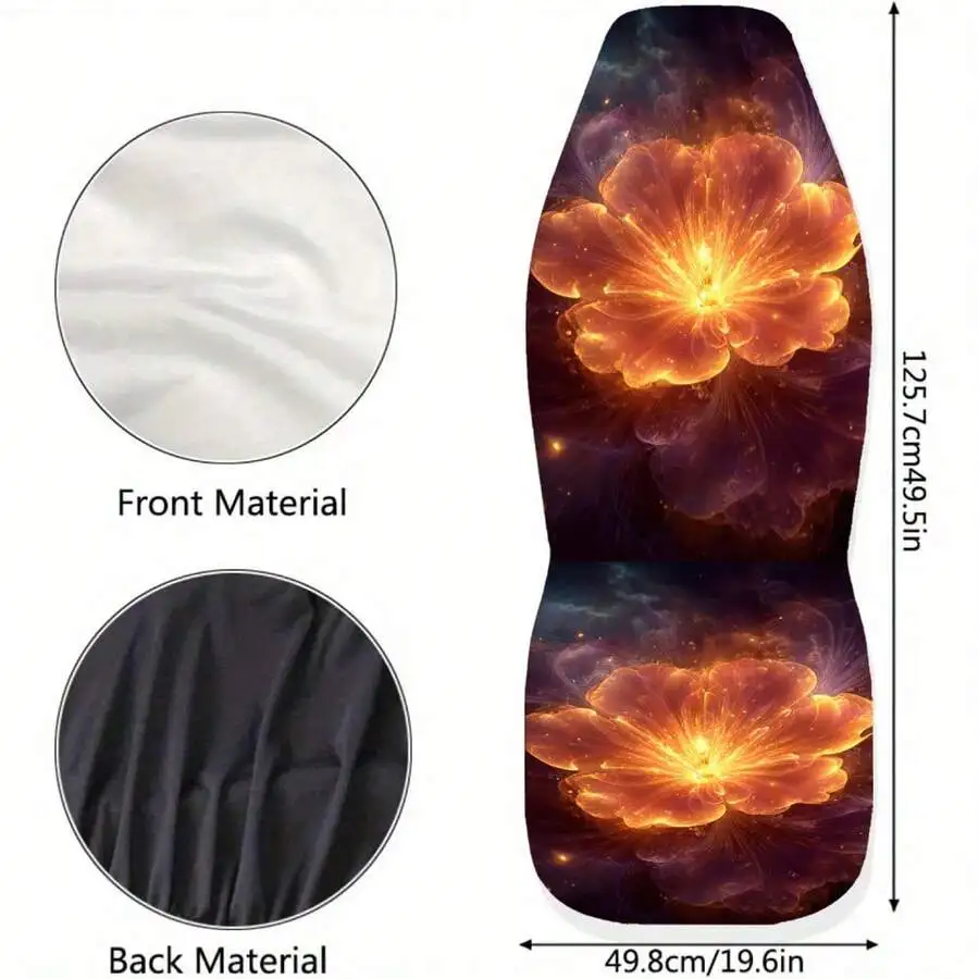 Cosmic Bloom Print Car Seat Cover For Front Seat SUV Sedan Auto Interior Protector
Cosmic Bloom Print Car Seat Cover For Front Seat SUV Sedan Auto Interior Protector