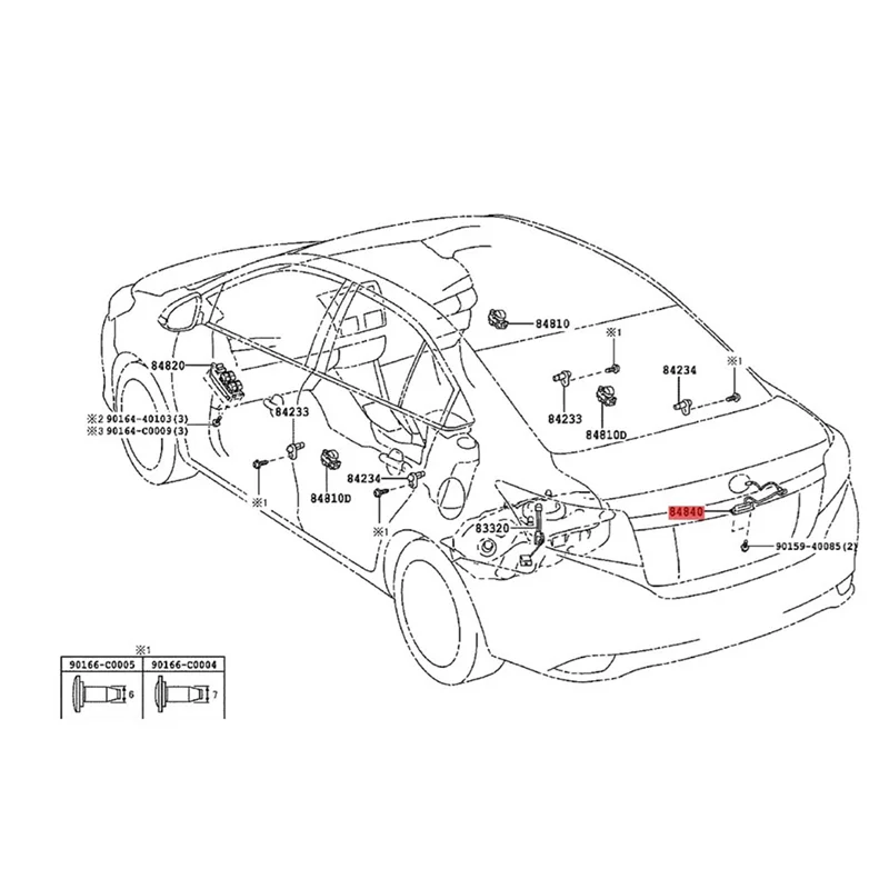 Car Back Door Lid Opener Switch 84840-52030 For Toyota Yaris Vios 2013-2018 Tailgate Rear Hatch Release Switch Button-L94A
Car Back Door Lid Opener Switch 84840-52030 For Toyota Yaris Vios 2013-2018 Tailgate Rear Hatch Release Switch Button-L94A