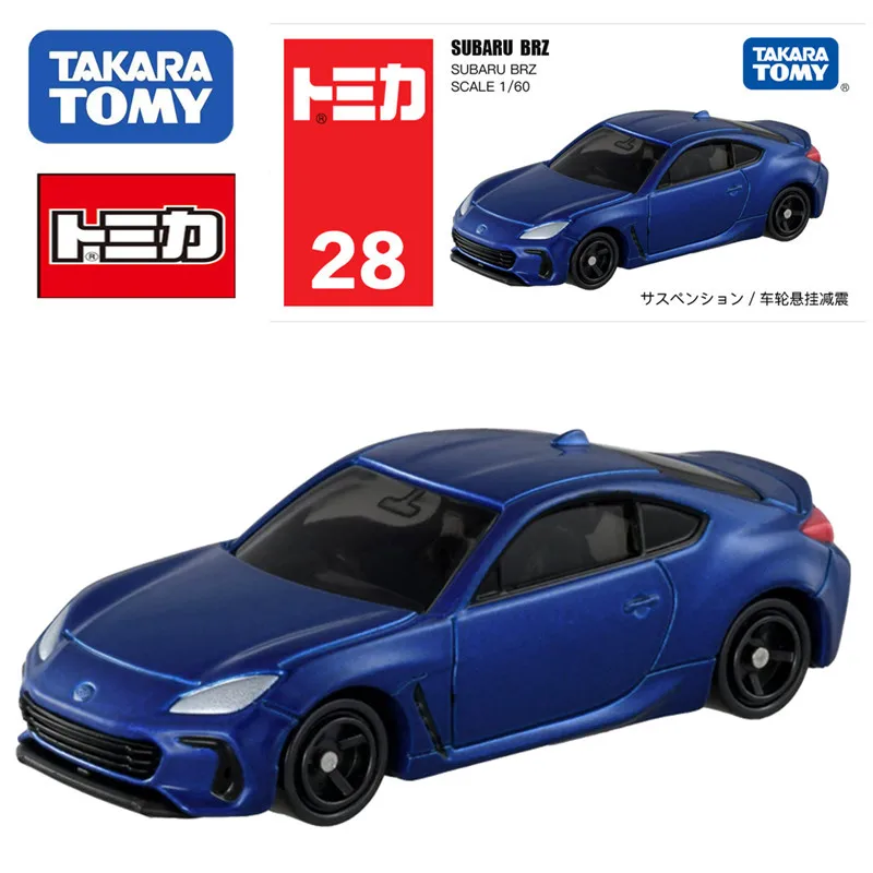 TAKARA TOMY Tomica NO.28 Subaru BRZ Coupe 1/60 Mini Gt Die-cast Alloy Car Model Children's Toy Boy Christmas Birthday Gift
TAKARA TOMY Tomica NO.28 Subaru BRZ Coupe 1/60 Mini Gt Die-cast Alloy Car Model Children's Toy Boy Christmas Birthday Gift