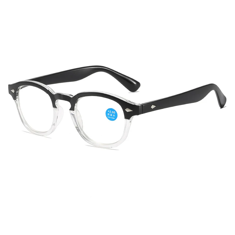 Full-rim Round Reading glasses Flexible PC Frames Men Women Blue cut Reader Classic Presbyopia Eyewear +250 +400
Full-rim Round Reading glasses Flexible PC Frames Men Women Blue cut Reader Classic Presbyopia Eyewear +250 +400