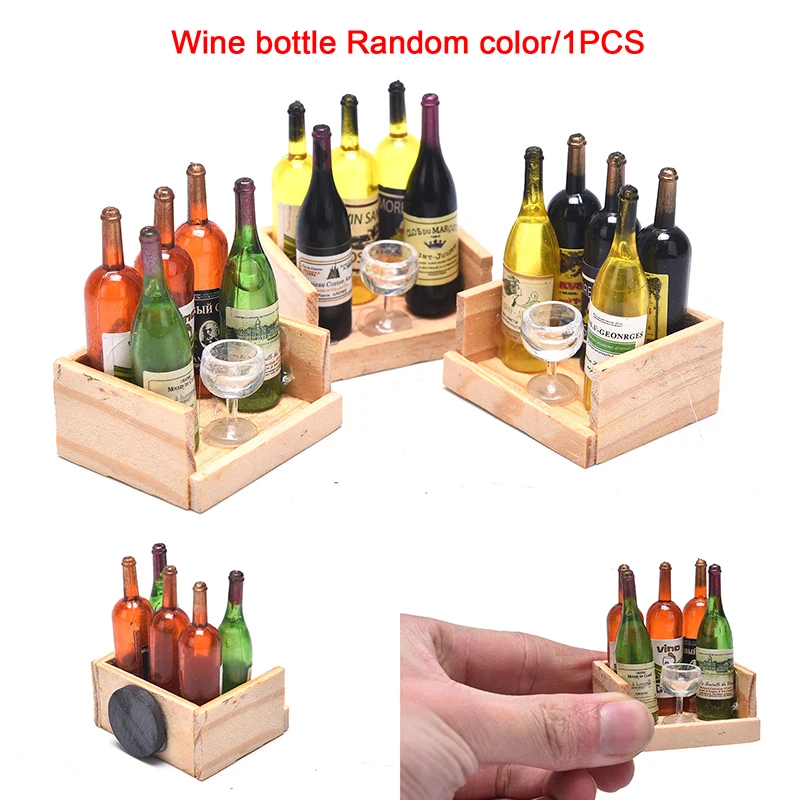 【BS】1Set Miniature Beer Wine Bottles Goblet With Magnet Wood Box 1/12 Dollhouse
【BS】1Set Miniature Beer Wine Bottles Goblet With Magnet Wood Box 1/12 Dollhouse