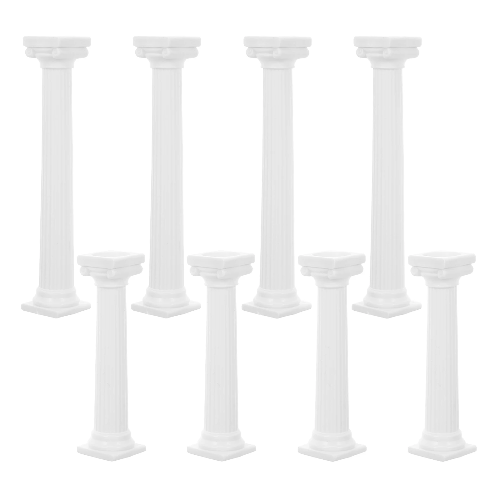 8 Pcs Roman Column Cake Stand Columns Pillars Plastic Dowel Rods Holder Wedding for Tiered
8 Pcs Roman Column Cake Stand Columns Pillars Plastic Dowel Rods Holder Wedding for Tiered