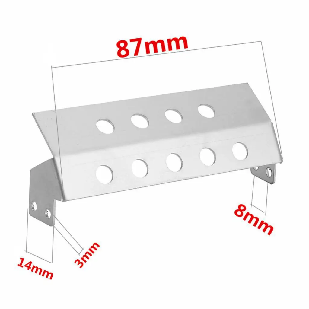 Anti Crash Plate RC Car Steering Guard Rust Proof Metal for 1/10 Axial RC4WD D90 Rock Crawler
Anti Crash Plate RC Car Steering Guard Rust Proof Metal for 1/10 Axial RC4WD D90 Rock Crawler