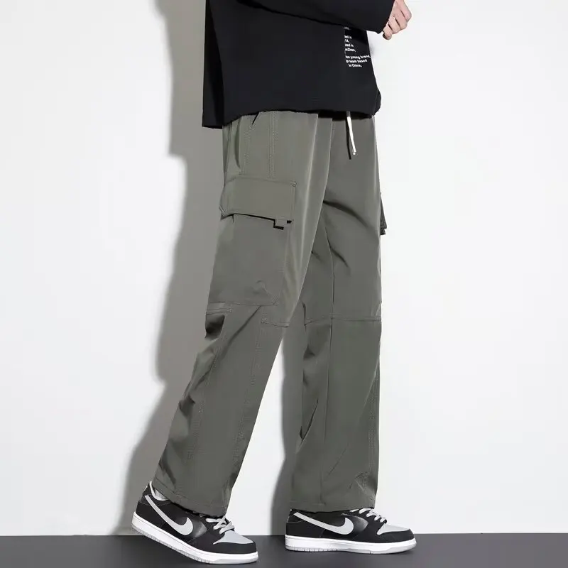 Elastic waist versatile casual long pants for men, autumn and winter men's warm pure cotton pants, thick elastic straight leg
Elastic waist versatile casual long pants for men, autumn and winter men's warm pure cotton pants, thick elastic straight leg