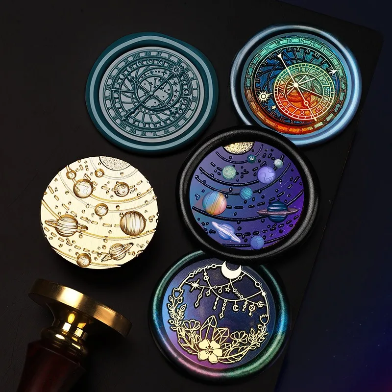 Starry Sky Cosmic Stamps Astronomy Series Fire Lacquer Stamps Brass Stamp Head Compass Handbook DIY Stamps 3cm
Starry Sky Cosmic Stamps Astronomy Series Fire Lacquer Stamps Brass Stamp Head Compass Handbook DIY Stamps 3cm