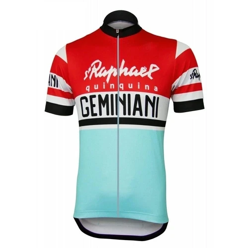 LASER CUT ST RAPHAEL GEMINIANI TEAM Retro Classic ONLY Men's Cycling Jersey Short Sleeve Bicycle Clothing Ropa Ciclismo
LASER CUT ST RAPHAEL GEMINIANI TEAM Retro Classic ONLY Men's Cycling Jersey Short Sleeve Bicycle Clothing Ropa Ciclismo