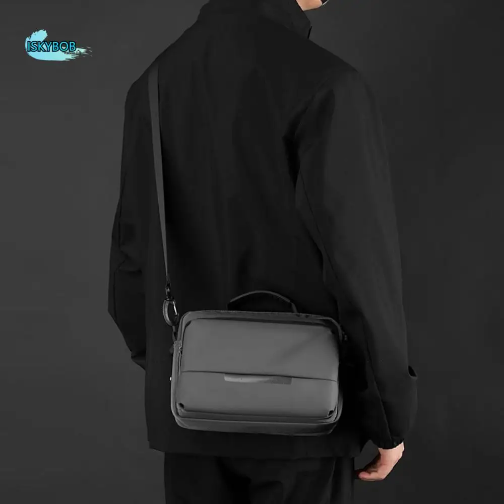 Waterproof Man Crossbody Bag Large Capacity Multi-Pockets Shoulder Nylon Bag Multi-functional with Handle Business Chest Bag
Waterproof Man Crossbody Bag Large Capacity Multi-Pockets Shoulder Nylon Bag Multi-functional with Handle Business Chest Bag