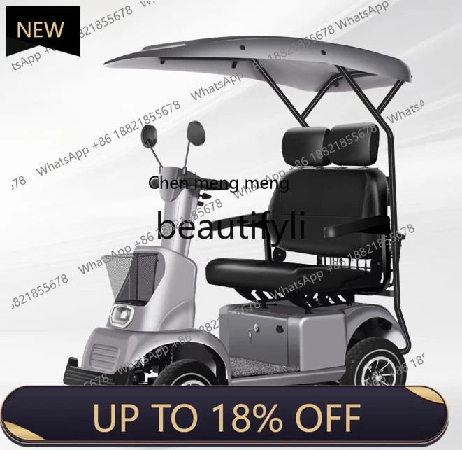 New arrive New high-end scooter four-wheel electric car, double battery car
New arrive New high-end scooter four-wheel electric car, double battery car