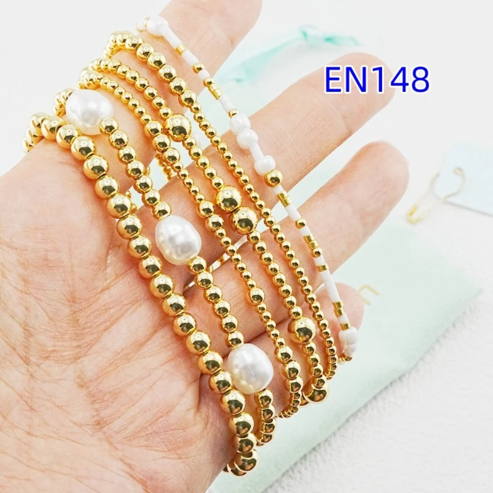 YEEVAA Charm Beads&Artificial Pearls Stretch Stacks of 6 Bracelets, Fashion Jewelry Gift for Women Daily Layering
YEEVAA Charm Beads&Artificial Pearls Stretch Stacks of 6 Bracelets, Fashion Jewelry Gift for Women Daily Layering