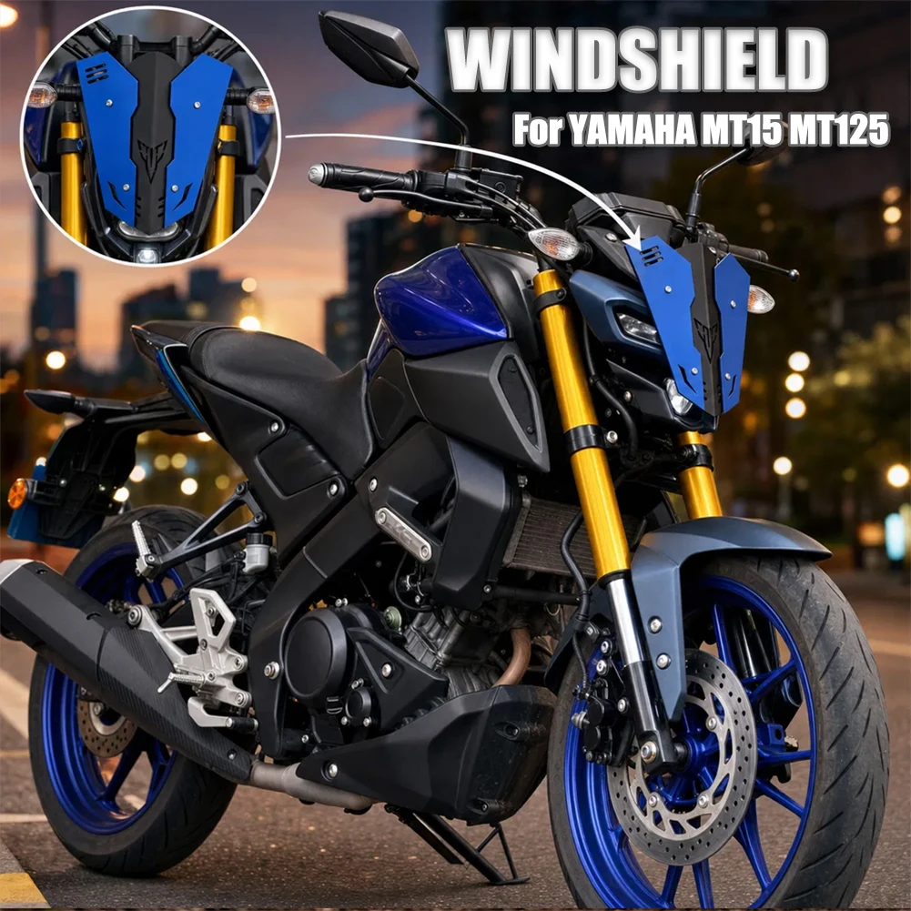 MT-15 MT-125 MT15 Motorcycle Windshield WindDeflector Guard Windscreen Windproof Hood For YAMAHA MT15 2018-2024 MT125 2020-2024
MT-15 MT-125 MT15 Motorcycle Windshield WindDeflector Guard Windscreen Windproof Hood For YAMAHA MT15 2018-2024 MT125 2020-2024