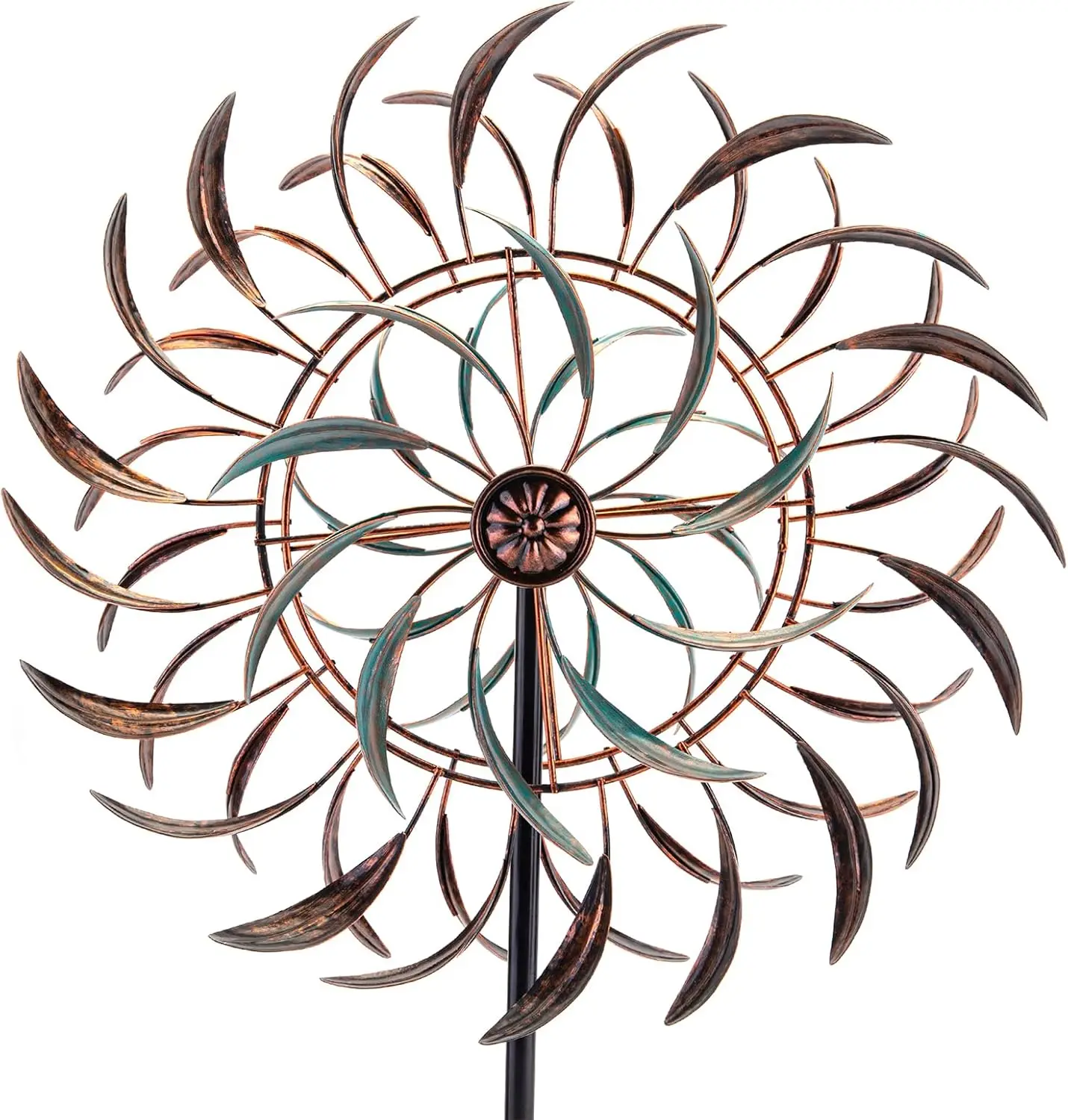 Wind Spinner Outdoor Metal Large 360 Degree Kinetic Wind Sculpture and Spinner Yard Art Garden Decor
Wind Spinner Outdoor Metal Large 360 Degree Kinetic Wind Sculpture and Spinner Yard Art Garden Decor