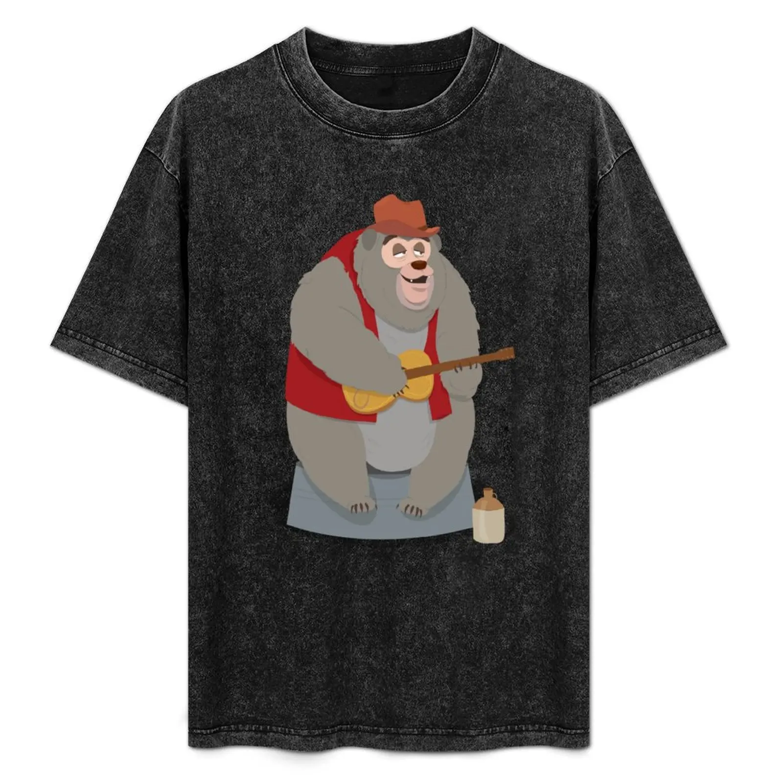 Big Al, The Country Bear T-Shirt Basic All Season Solid T-Shirt
Big Al, The Country Bear T-Shirt Basic All Season Solid T-Shirt
