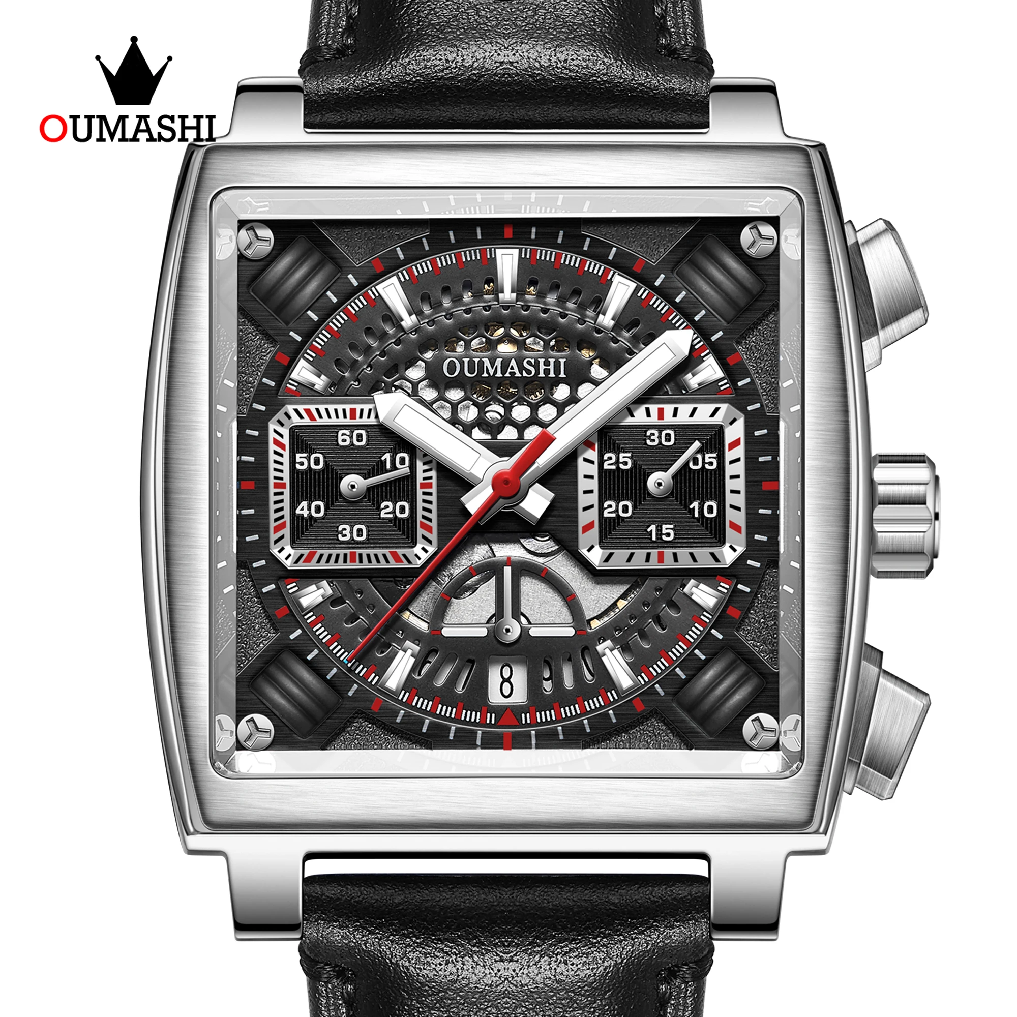 OUMASHI 40mm ETA 7750 Diving Watch ETA Automatic Speed Chronograph Movement, Stainless Steel, Waterproof Men’s Watch
OUMASHI 40mm ETA 7750 Diving Watch ETA Automatic Speed Chronograph Movement, Stainless Steel, Waterproof Men’s Watch