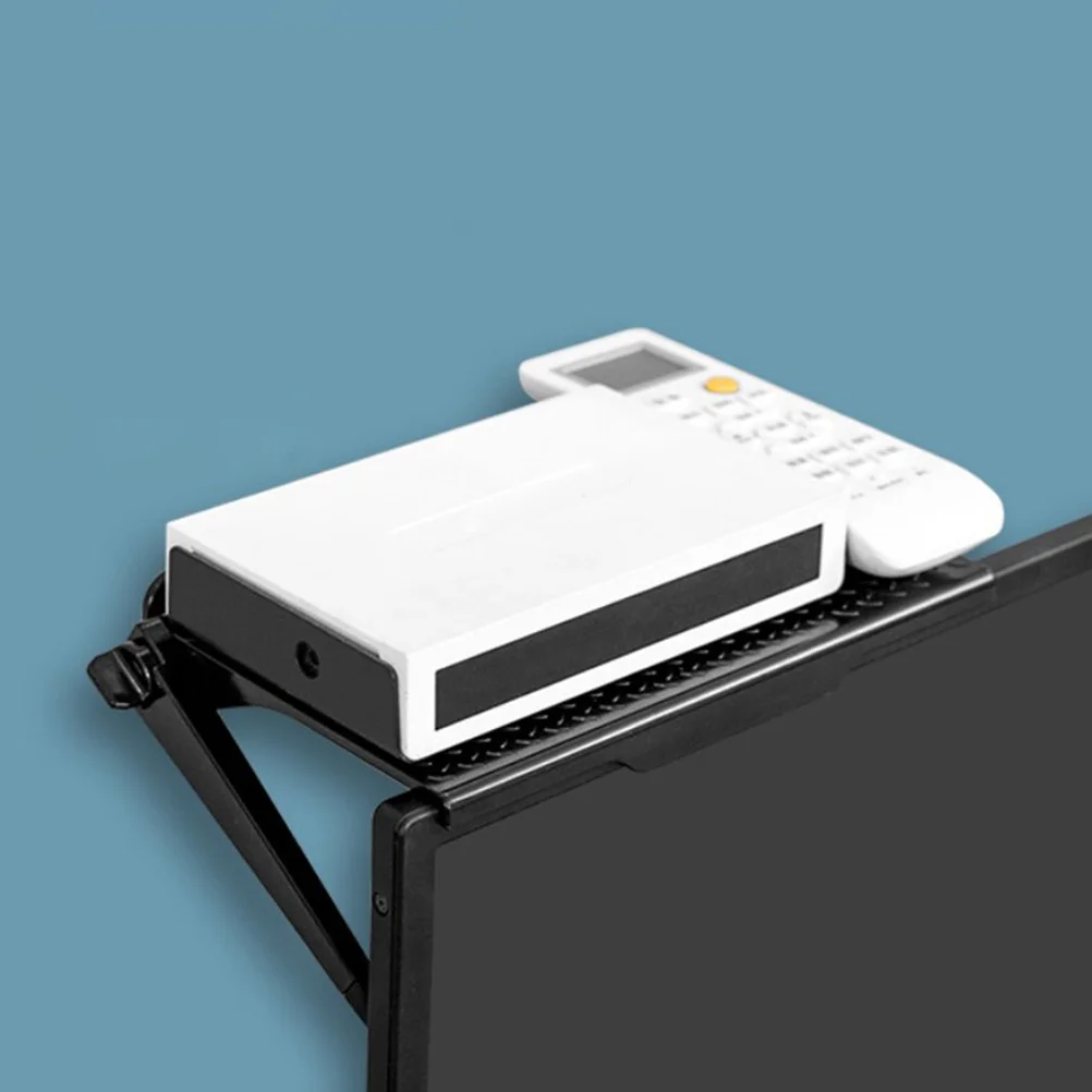 1Pcs Computer Storage Rack Plastic Screen Shelf Adjustable Monitor Elevated Stand Desktop Organizer for Pens