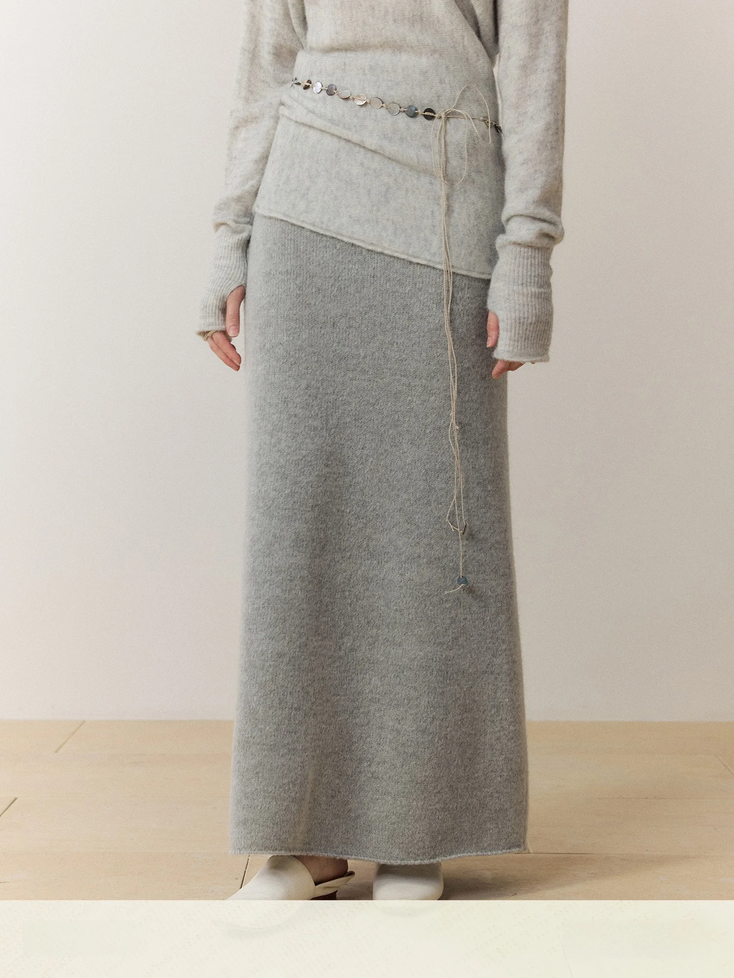MURMURMI Full Wool Knitted Skirt High Waist A-Line Silhouette Warm Commute Style Home Daily Travel Suitable for Ladies
MURMURMI Full Wool Knitted Skirt High Waist A-Line Silhouette Warm Commute Style Home Daily Travel Suitable for Ladies