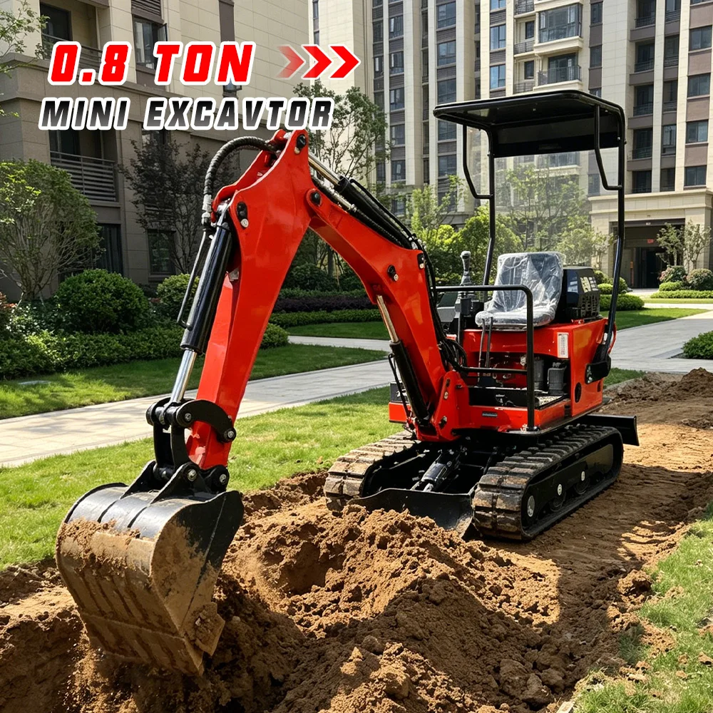 0.8 Ton Full Price Complete Mini Excavator Full Configuration Crawler Digger EPA Euro 5 Engine Whole Machine Without Extra Cost
0.8 Ton Full Price Complete Mini Excavator Full Configuration Crawler Digger EPA Euro 5 Engine Whole Machine Without Extra Cost