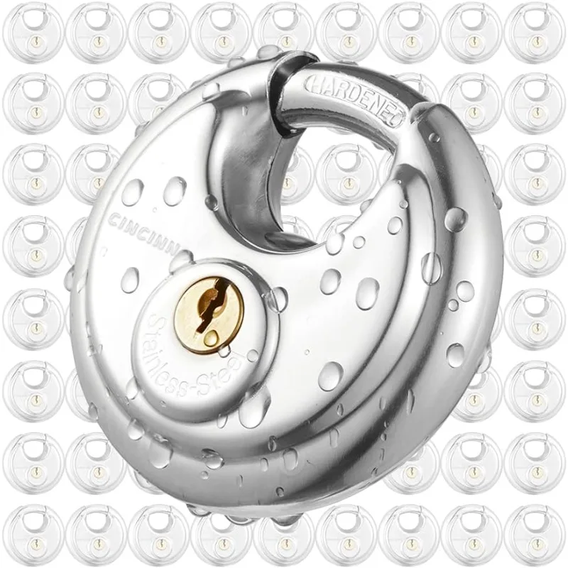 Heavy Duty Stainless Steel Discus Padlocks with Same Key, Outdoor Weatherproof Storage Locks,72 Pack
Heavy Duty Stainless Steel Discus Padlocks with Same Key, Outdoor Weatherproof Storage Locks,72 Pack