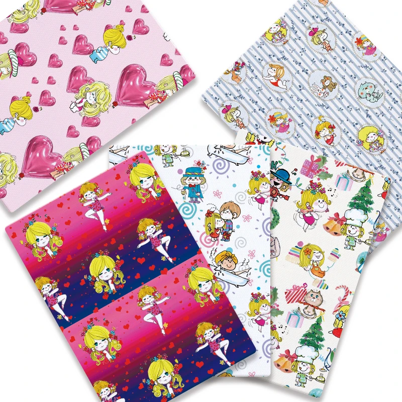 Classic cartoon DIY cotton fabric polyester cotton hand sewn and patchwork quilted baby dress curtain dresshome printing popular
Classic cartoon DIY cotton fabric polyester cotton hand sewn and patchwork quilted baby dress curtain dresshome printing popular