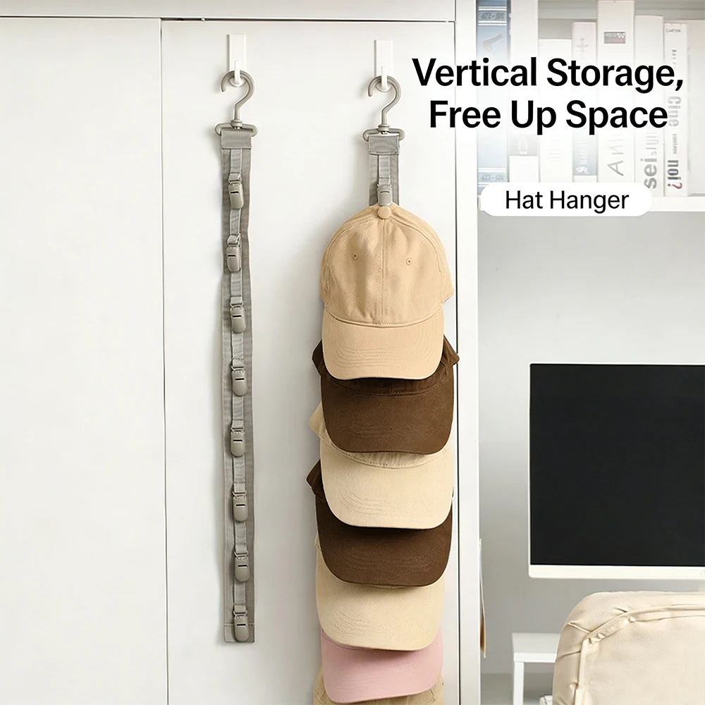 8 hat clips Storage hat rack wardrobe storage clip storage cabinet door bedroom
8 hat clips Storage hat rack wardrobe storage clip storage cabinet door bedroom