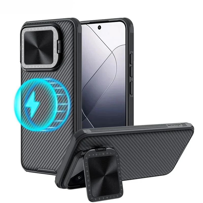 Ultra Slim Xiaomi 14 Pro Cover - N52 Magnetic Ring + TPU Bumper with Lens Protection
Ultra Slim Xiaomi 14 Pro Cover - N52 Magnetic Ring + TPU Bumper with Lens Protection