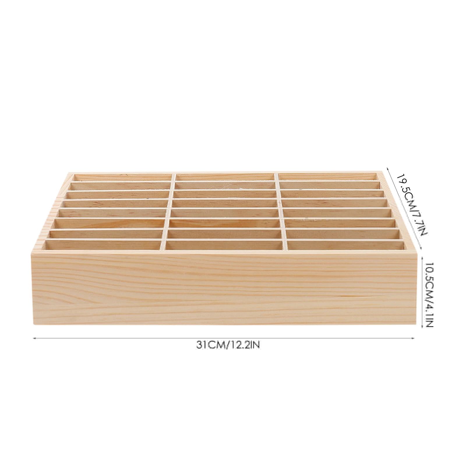 24-Cell Phone Storage Box Wooden Display Rack for Classroom Office Smooth Mellow Premium Sturdy Small Items
24-Cell Phone Storage Box Wooden Display Rack for Classroom Office Smooth Mellow Premium Sturdy Small Items