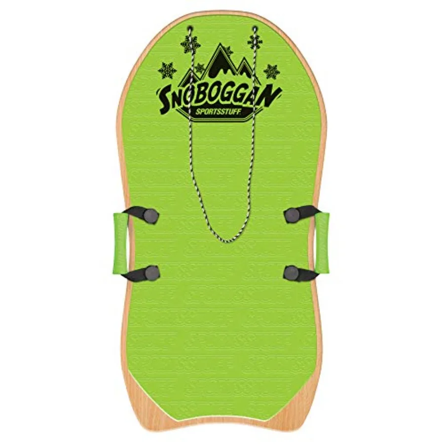 AIRHEAD SNO-BOGGAN Wood Sled Green 36 x 18 inches for Winter Outdoor Fun Durable Wooden Design Lightweight and Smooth Gliding
AIRHEAD SNO-BOGGAN Wood Sled Green 36 x 18 inches for Winter Outdoor Fun Durable Wooden Design Lightweight and Smooth Gliding