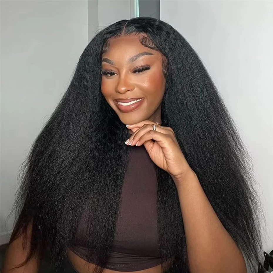 220% Density Kinky Straight 3 IN 1 Half Wigs Human Hair Glueless Wig Human Hair Half Wig Drawstring Kinky Straight Hair Half Wig
220% Density Kinky Straight 3 IN 1 Half Wigs Human Hair Glueless Wig Human Hair Half Wig Drawstring Kinky Straight Hair Half Wig