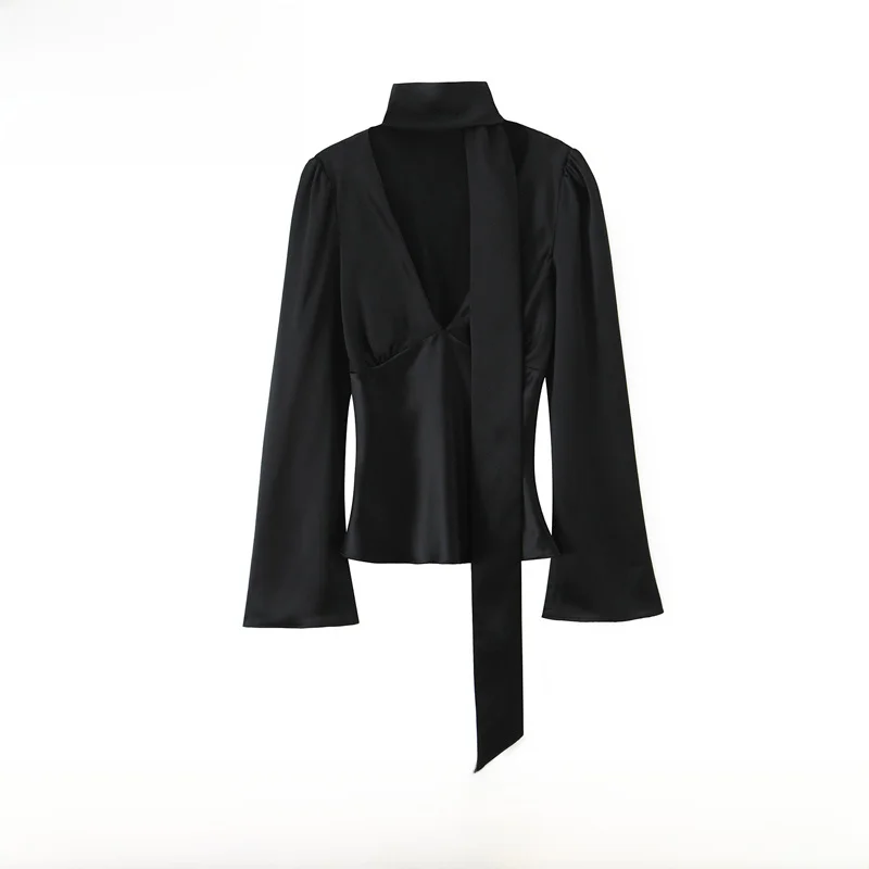 Новый женский модный шелковый атласный шарф EVEA 306784, с V-образным вырезом, длинными рукавами, из дышащего полиэфирного волокна, облегающий крой
Новый женский модный шелковый атласный шарф EVEA 306784, с V-образным вырезом, длинными рукавами, из дышащего полиэфирного волокна, облегающий крой