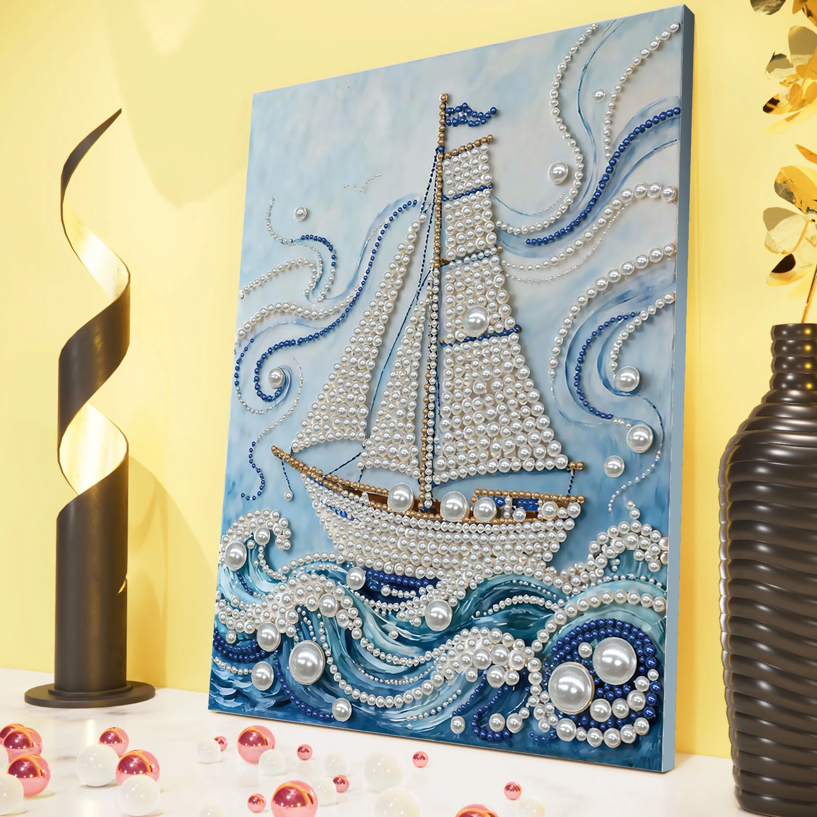 DIY Pearl Painting Art Kits for Adults Beginners Home Wall Decor Pearl Gem Paintings Picture Arts Craft With Frame 30x40cm
DIY Pearl Painting Art Kits for Adults Beginners Home Wall Decor Pearl Gem Paintings Picture Arts Craft With Frame 30x40cm